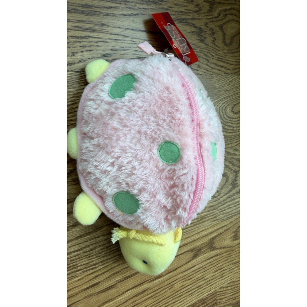 NEW w/ TAGS plush BOODLES MOMMY & ME Rare STAR TURTLE w/ BABIES Zipper Pouch